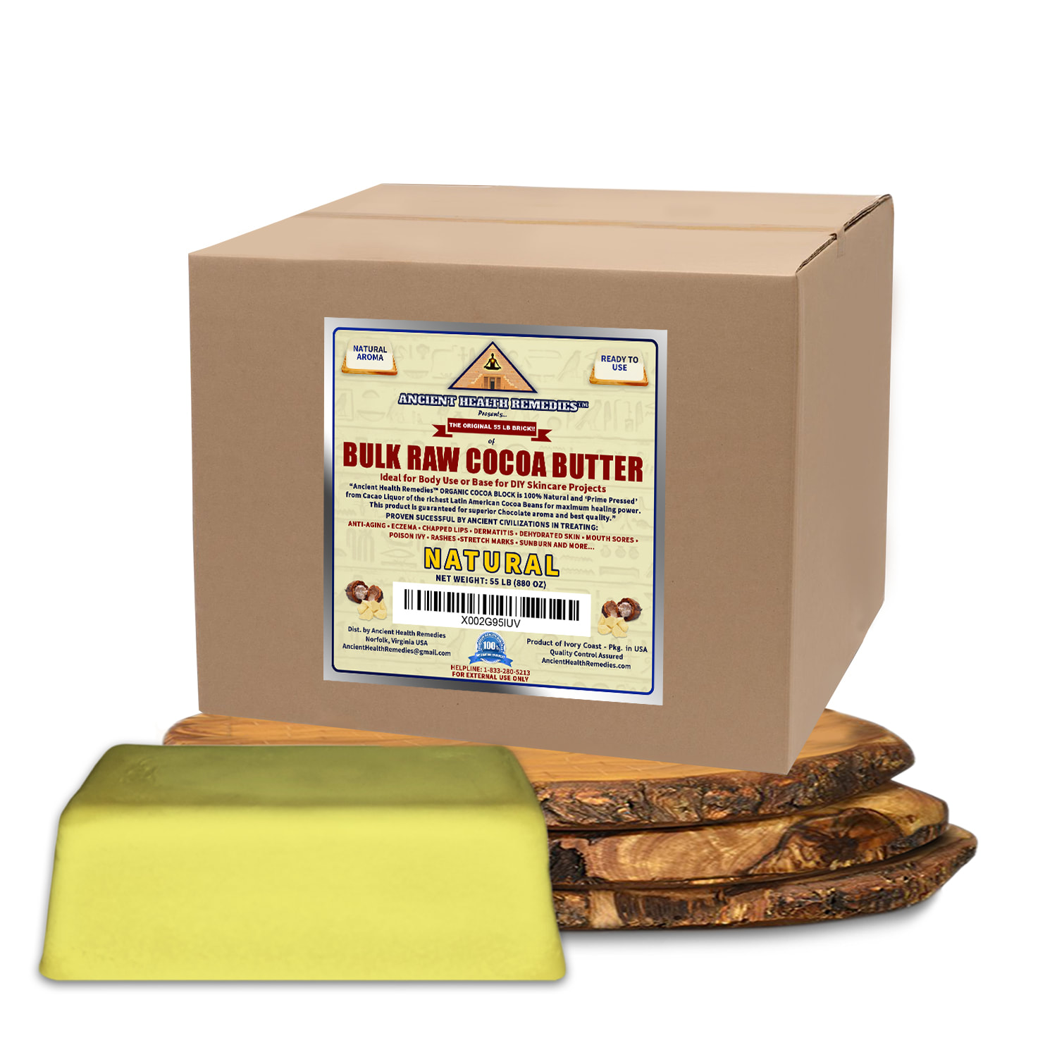 Cocoa Butter  Wholesale from Bulk Apothecary